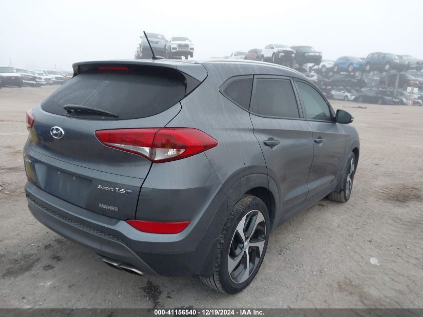 VIN KM8J33A2XGU074795 2016 HYUNDAI TUCSON no.4