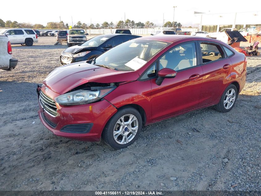 VIN 3FADP4BJ5FM181327 2015 Ford Fiesta, SE no.2