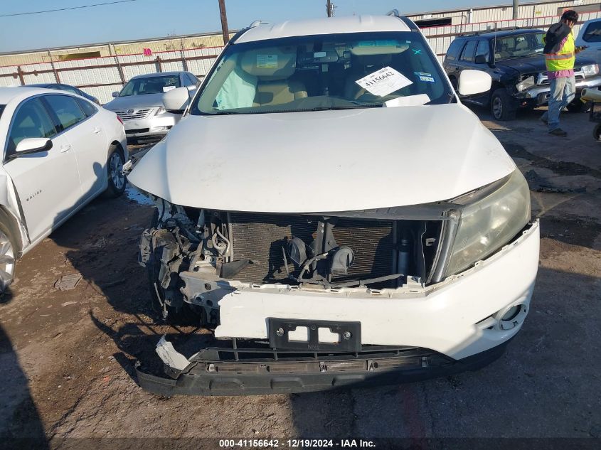 2014 Nissan Pathfinder Sl VIN: 5N1AR2MN3EC703394 Lot: 41156642