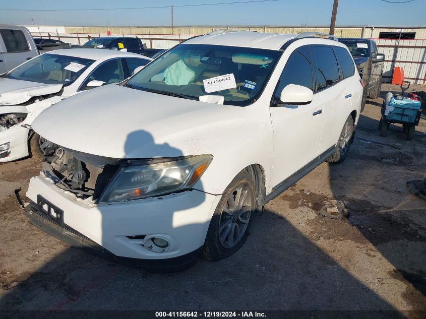 2014 Nissan Pathfinder Sl VIN: 5N1AR2MN3EC703394 Lot: 41156642