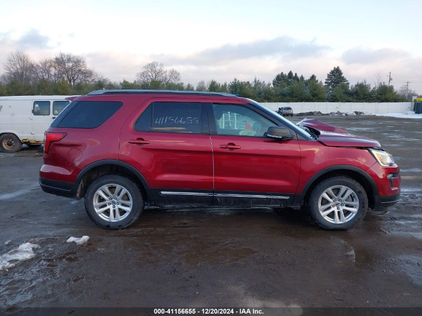 2019 Ford Explorer Xlt VIN: 1FM5K8D82KGA38866 Lot: 41156655