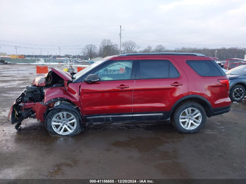 2019 Ford Explorer Xlt VIN: 1FM5K8D82KGA38866 Lot: 41156655