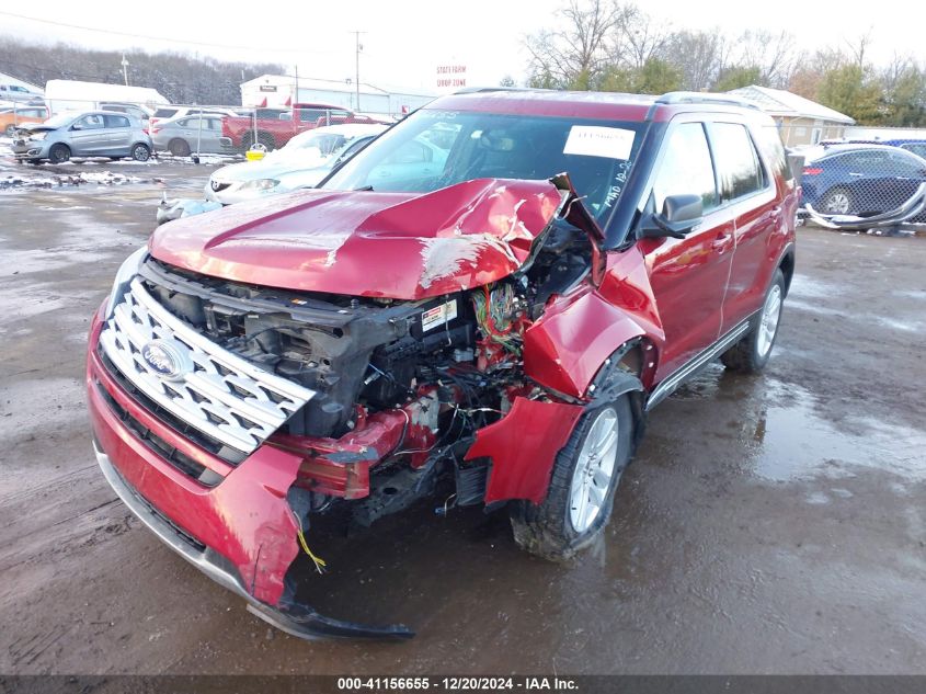 2019 Ford Explorer Xlt VIN: 1FM5K8D82KGA38866 Lot: 41156655