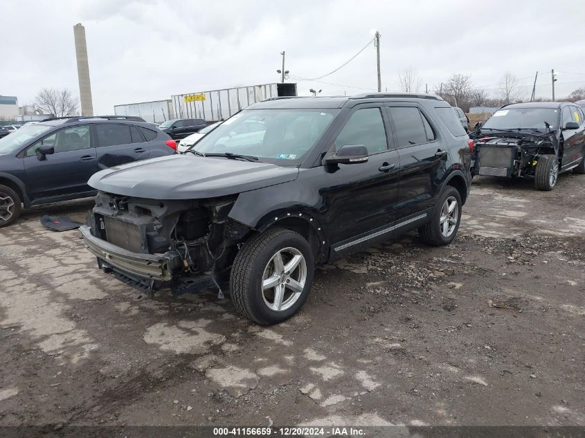 VIN 1FM5K8D83HGD47688 2017 Ford Explorer, Xlt no.2