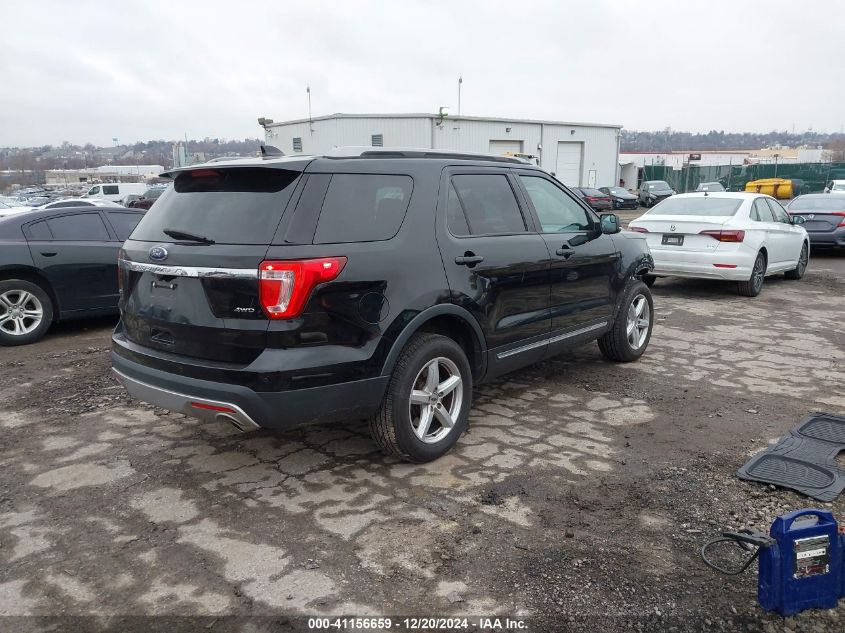 VIN 1FM5K8D83HGD47688 2017 Ford Explorer, Xlt no.4