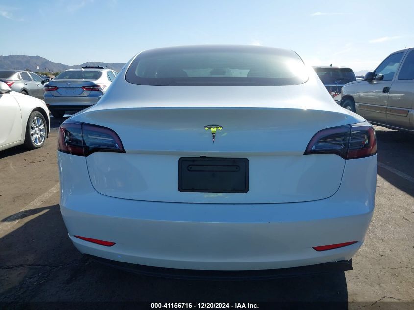 2023 Tesla Model 3 Rear-Wheel Drive VIN: 5YJ3E1EA0PF614516 Lot: 41156716