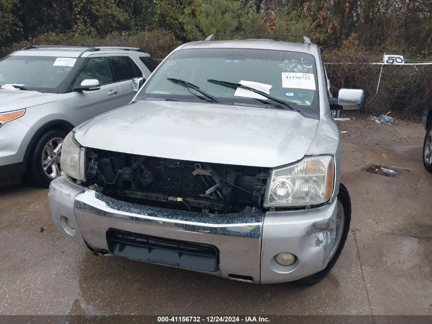 2007 Nissan Armada Le VIN: 5N1BA08A07N712634 Lot: 41156732