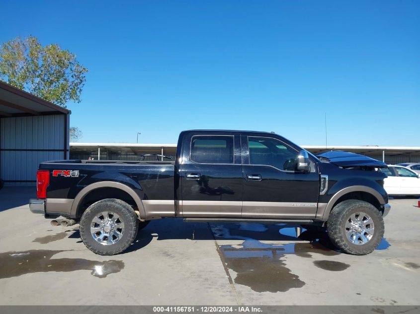 2018 Ford F-250 King Ranch VIN: 1FT7W2BT0JEB68743 Lot: 41156751