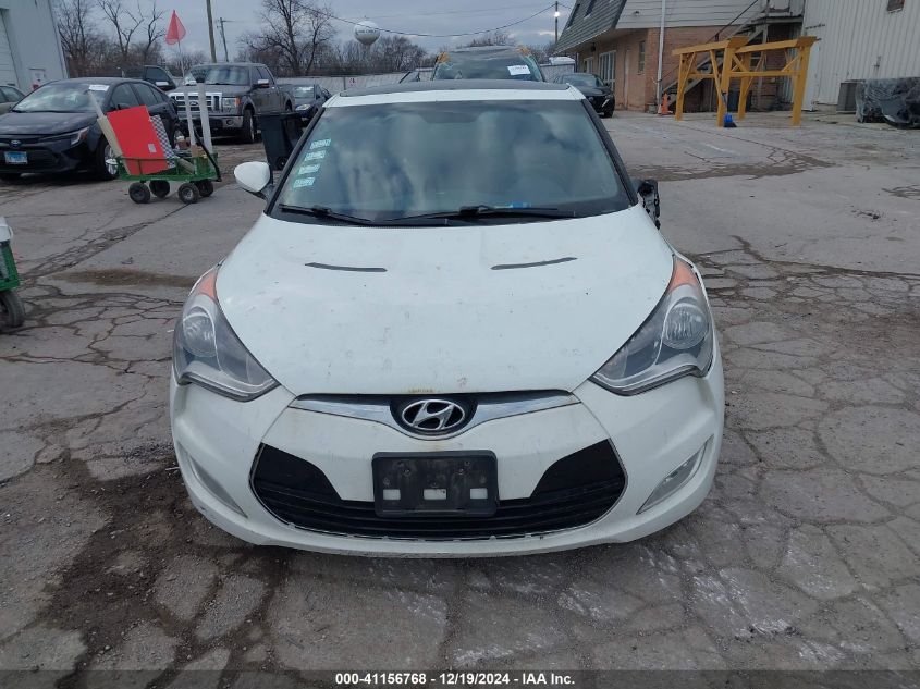 2013 Hyundai Veloster VIN: KMHTC6AD8DU174580 Lot: 41156768