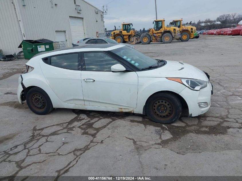 2013 Hyundai Veloster VIN: KMHTC6AD8DU174580 Lot: 41156768