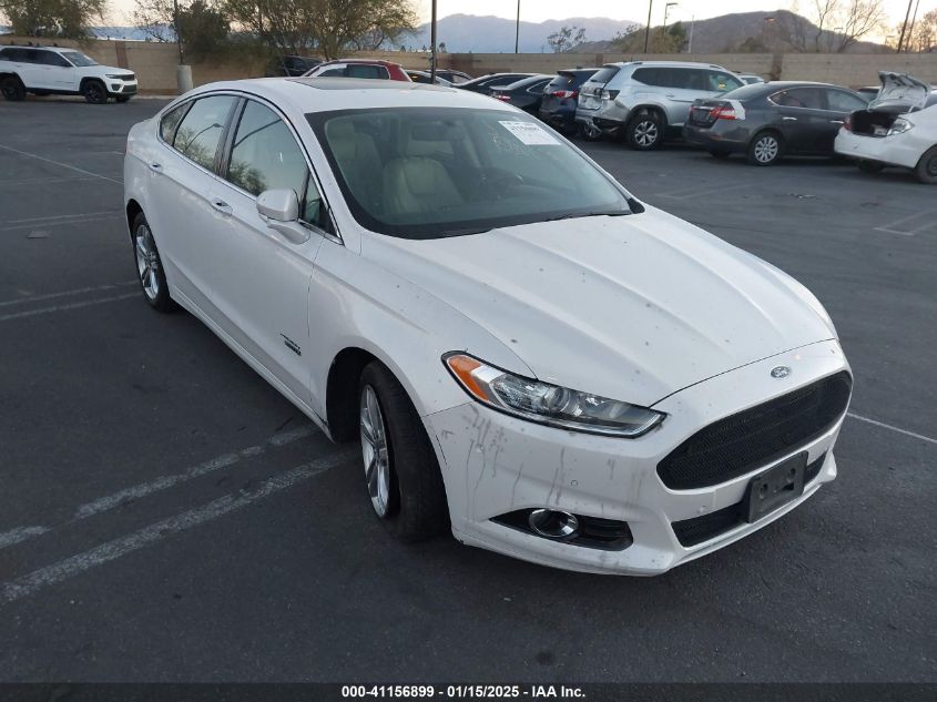 VIN 3FA6P0SU6FR147542 2015 Ford Fusion, Energi Tita... no.1