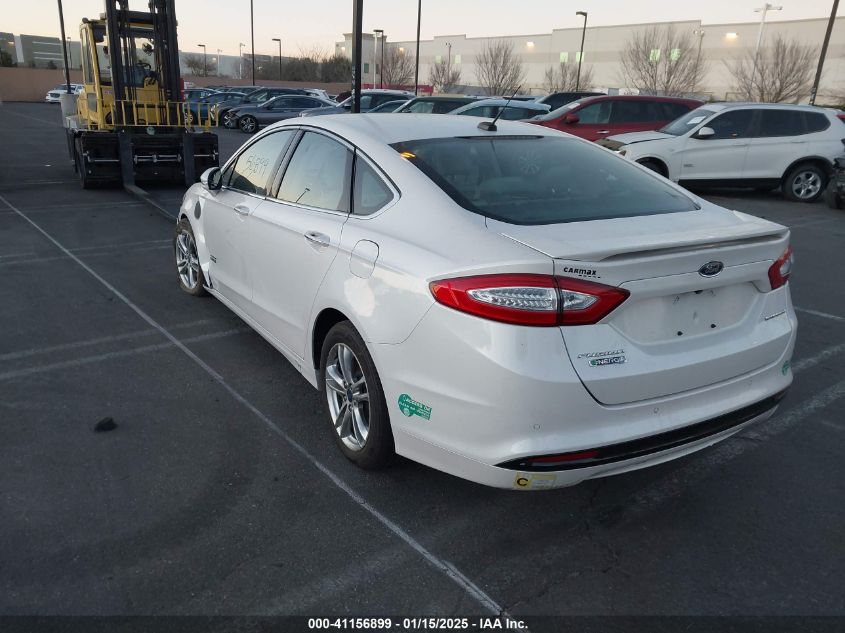 2015 FORD FUSION ENERGI TITANIUM - 3FA6P0SU6FR147542