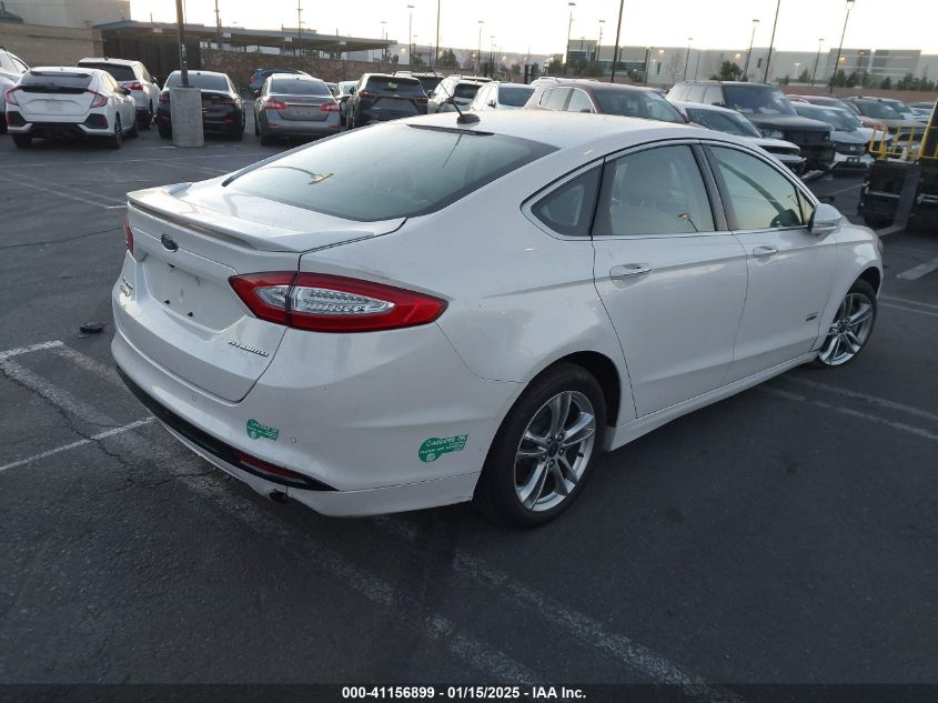 VIN 3FA6P0SU6FR147542 2015 Ford Fusion, Energi Tita... no.4