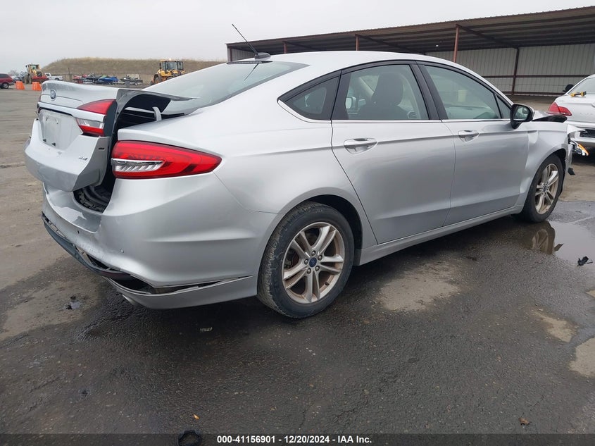 2018 FORD FUSION VIN: 3FA6P0H78JR270124
