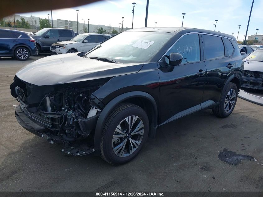 VIN JN8BT3BA6PW405346 2023 Nissan Rogue, Sv Fwd no.2