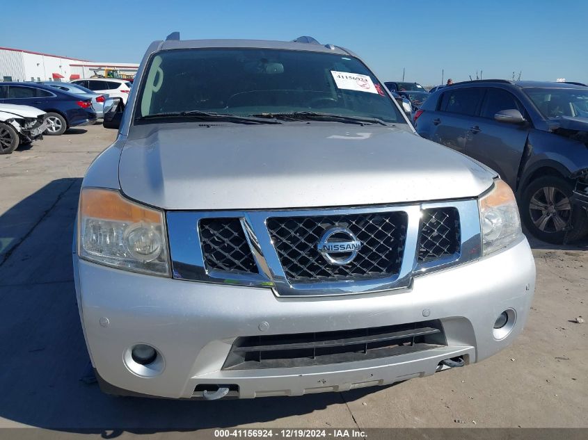 2012 Nissan Armada Platinum VIN: 5N1AA0NF1CN607980 Lot: 41156924