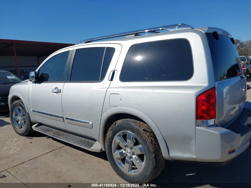 2012 Nissan Armada Platinum VIN: 5N1AA0NF1CN607980 Lot: 41156924