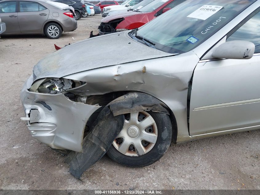 2003 Toyota Camry Le/Se/Xle VIN: 4T1BE32K934143547 Lot: 41156936