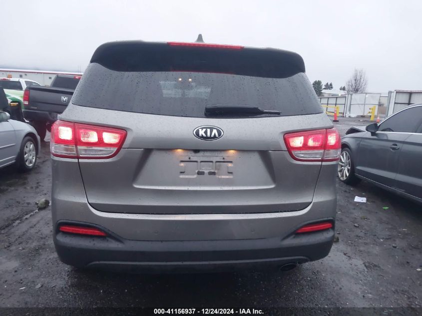 2016 Kia Sorento 2.4L Lx VIN: 5XYPGDA36GG050853 Lot: 41156937