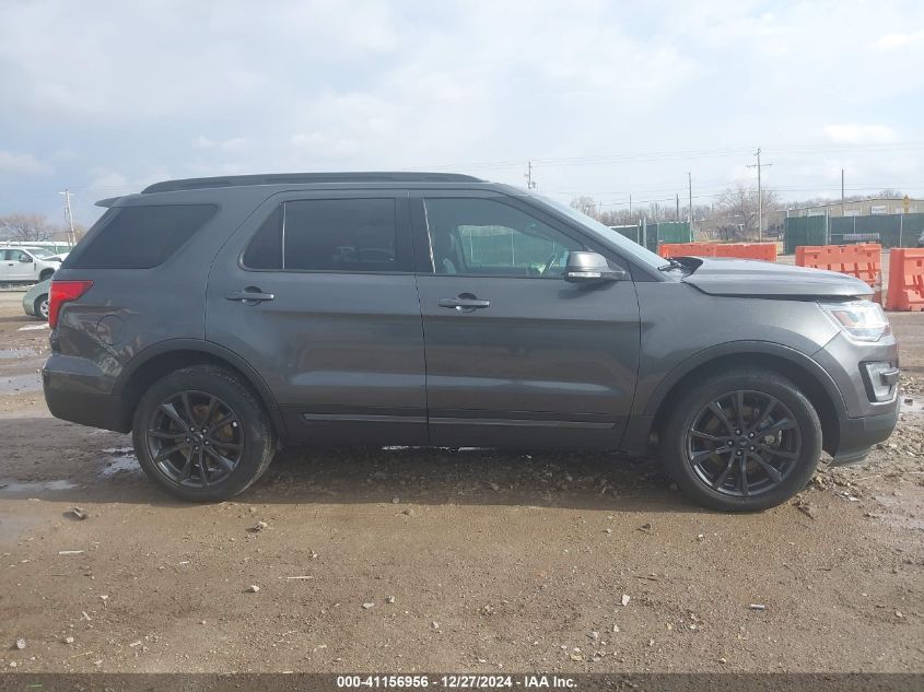 VIN 1FM5K8D88HGA21532 2017 Ford Explorer, Xlt no.13