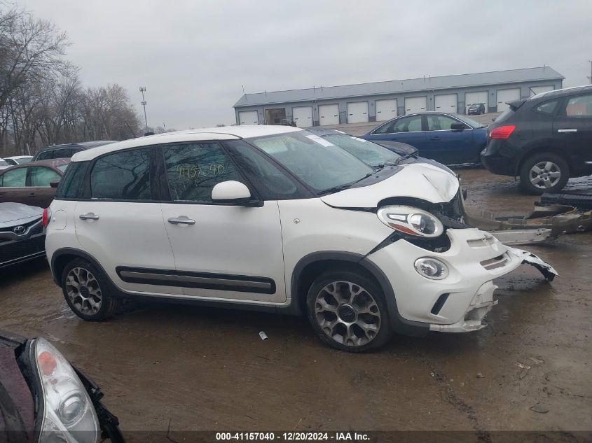 2014 Fiat 500L Trekking VIN: ZFBCFADH0EZ021602 Lot: 41157040