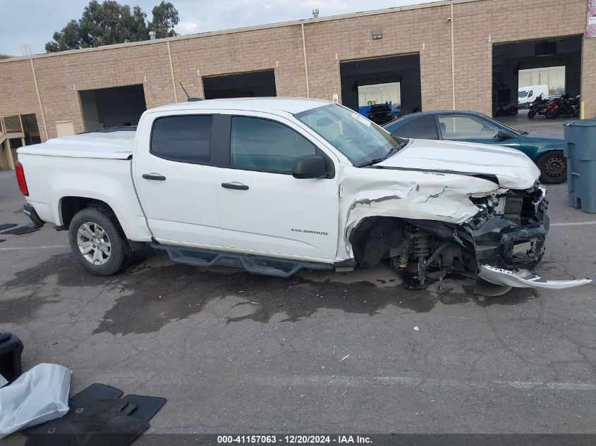 2021 Chevrolet Colorado 2Wd Short Box Wt VIN: 1GCGSBEN6M1265899 Lot: 41157063