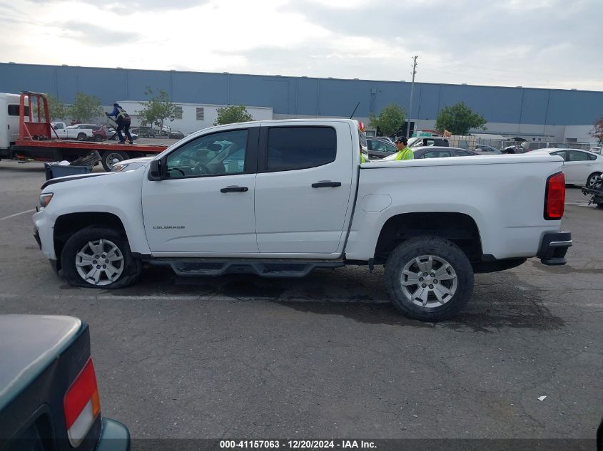 2021 Chevrolet Colorado 2Wd Short Box Wt VIN: 1GCGSBEN6M1265899 Lot: 41157063