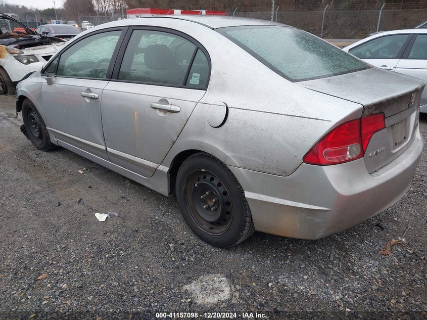 2007 HONDA CIVIC VIN: 1HGFA16537L075608