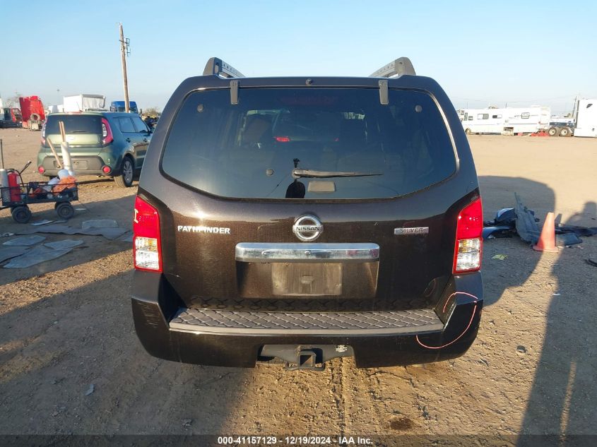 2011 Nissan Pathfinder Silver VIN: 5N1AR1NN2BC607549 Lot: 41157129