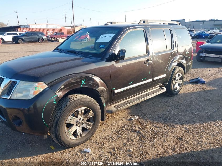 2011 Nissan Pathfinder Silver VIN: 5N1AR1NN2BC607549 Lot: 41157129