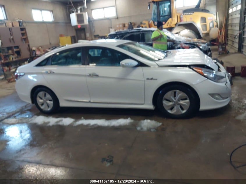 2014 HYUNDAI SONATA HYBRID - KMHEC4A42EA117405