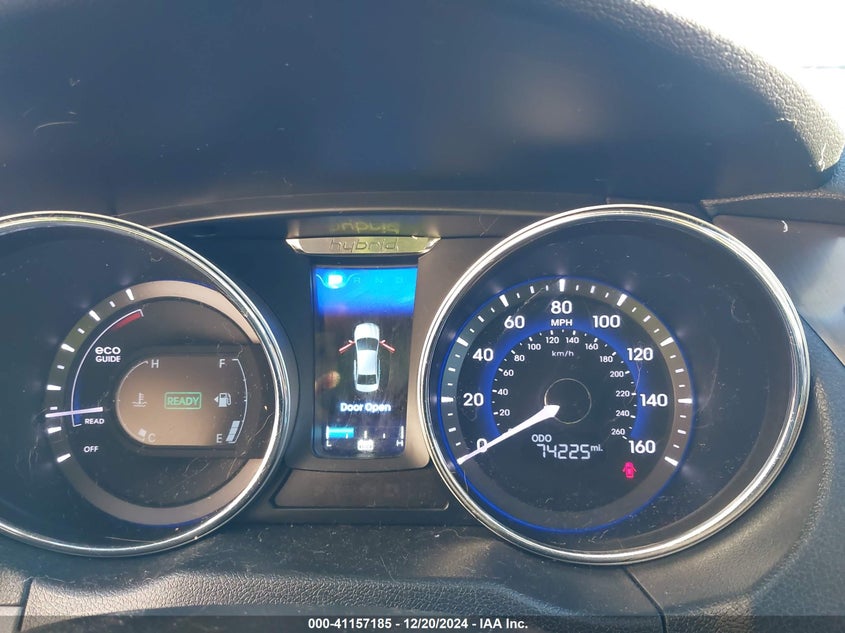 2014 HYUNDAI SONATA HYBRID - KMHEC4A42EA117405