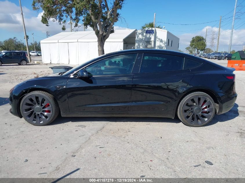 2021 Tesla Model 3 Performance Dual Motor All-Wheel Drive VIN: 5YJ3E1ECXMF991772 Lot: 41157278