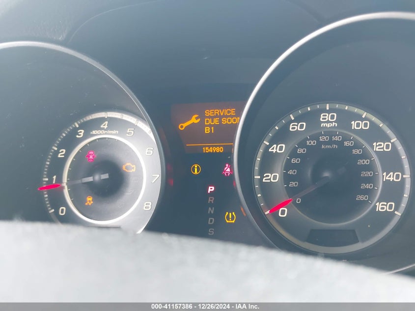 2011 ACURA MDX VIN: 2HNYD2H64BH543971