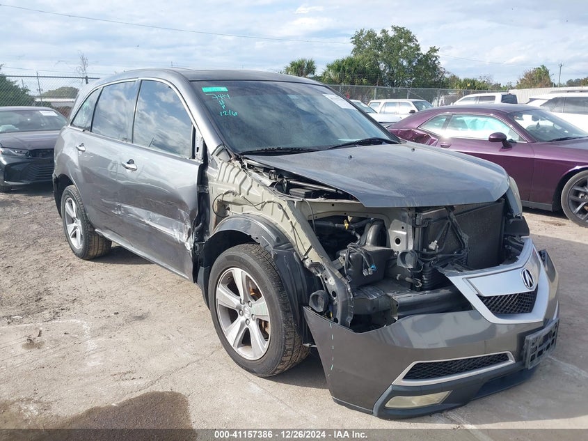 2011 ACURA MDX VIN: 2HNYD2H64BH543971