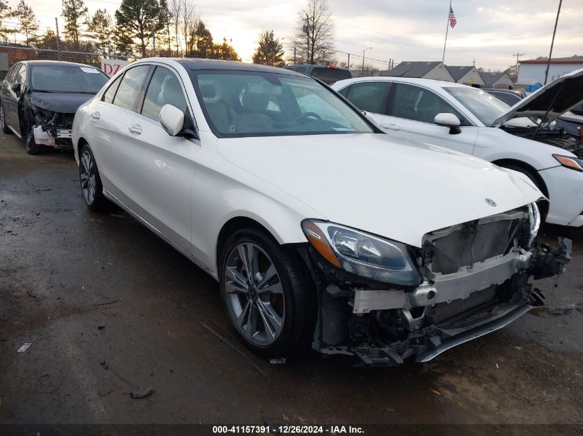 VIN 55SWF4JB4JU262203 2018 Mercedes-Benz C 300 no.1