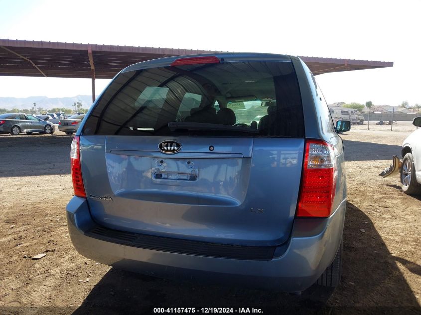 2006 Kia Sedona Ex/Lx VIN: KNDMB233466084827 Lot: 41157475