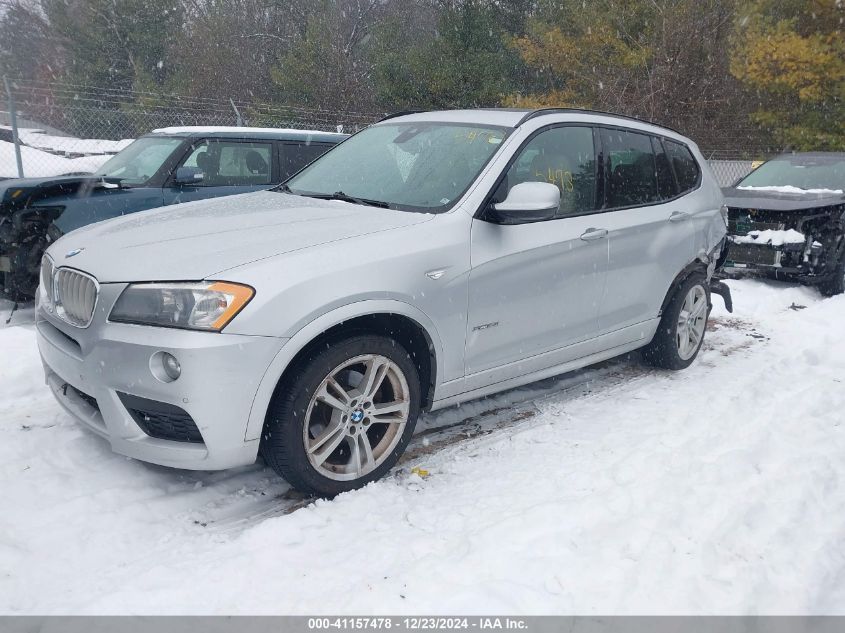 VIN 5UXWX7C55E0E79062 2014 BMW X3, Xdrive35I no.2