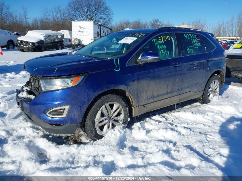 VIN 2FMTK3J91FBB30314 2015 Ford Edge, Sel no.2