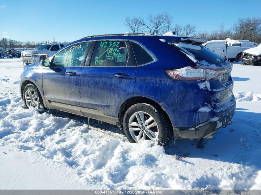 VIN 2FMTK3J91FBB30314 2015 Ford Edge, Sel no.3