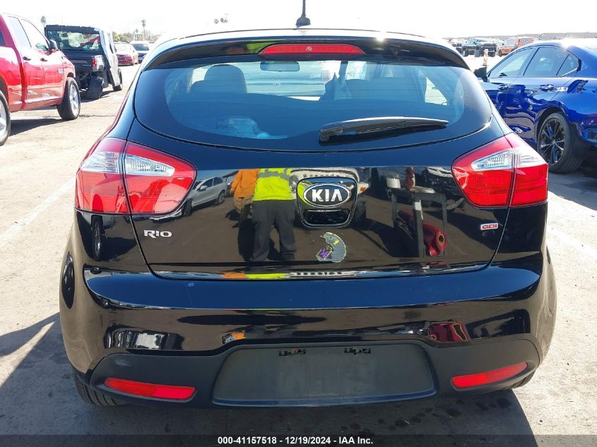 2013 Kia Rio Lx VIN: KNADM5A36D6235546 Lot: 41157518