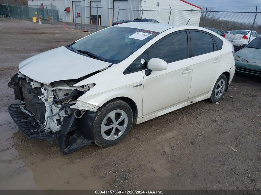 2012 TOYOTA PRIUS VIN: JTDKN3DU9C1525680