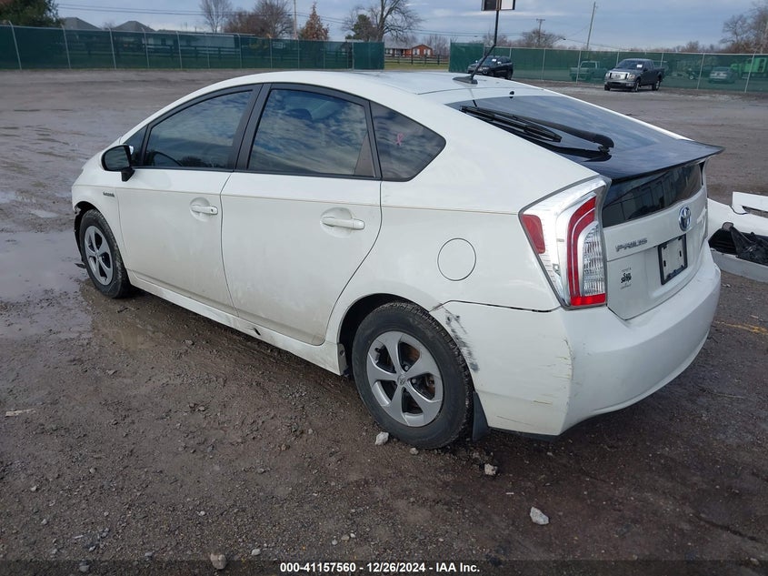 2012 TOYOTA PRIUS VIN: JTDKN3DU9C1525680