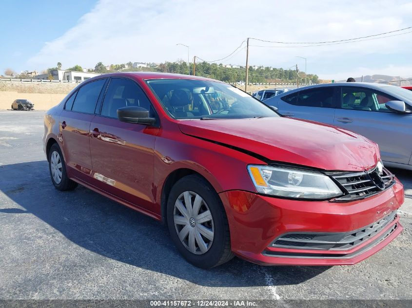 VIN 3VW267AJ6GM264996 2016 VOLKSWAGEN JETTA no.1