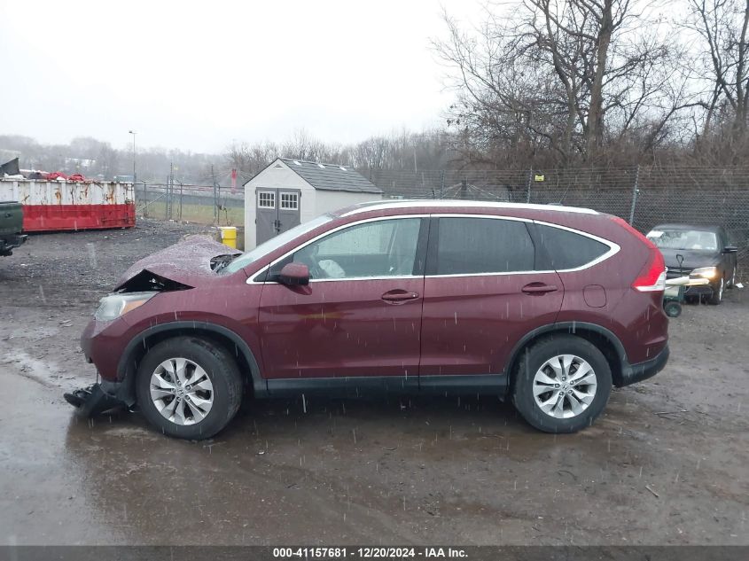 VIN 5J6RM4H74DL046899 2013 Honda CR-V, Ex-L no.14