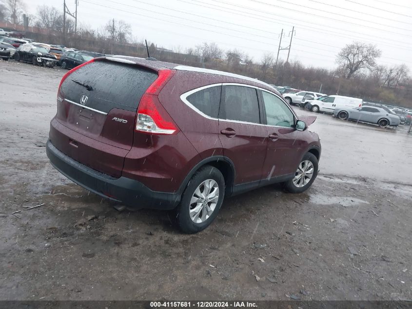 VIN 5J6RM4H74DL046899 2013 Honda CR-V, Ex-L no.4