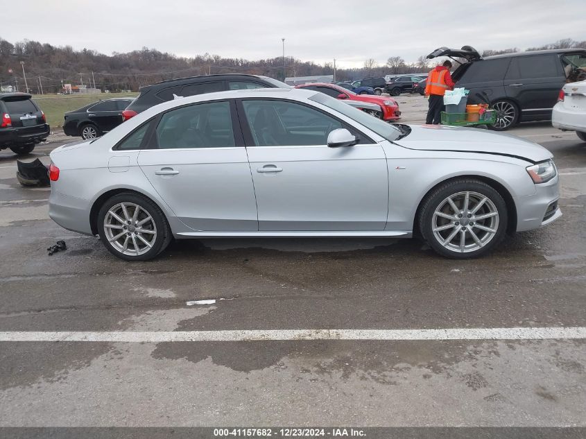 2014 AUDI A4 2.0T PREMIUM - WAUFFAFL8EA046271