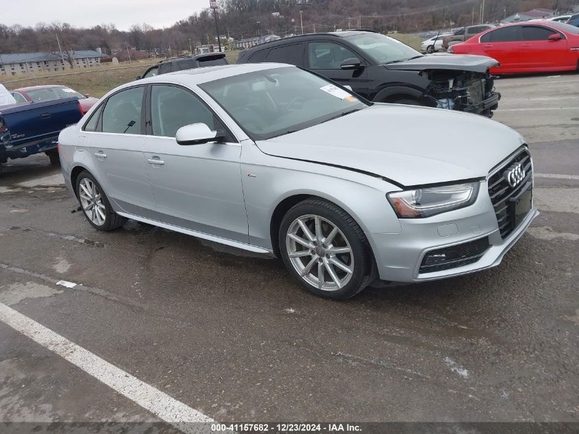 VIN WAUFFAFL8EA046271 2014 Audi A4, 2.0T Premium no.1