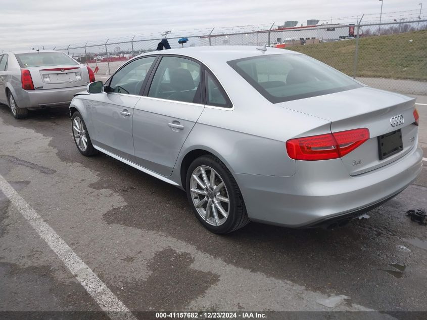 2014 AUDI A4 2.0T PREMIUM - WAUFFAFL8EA046271