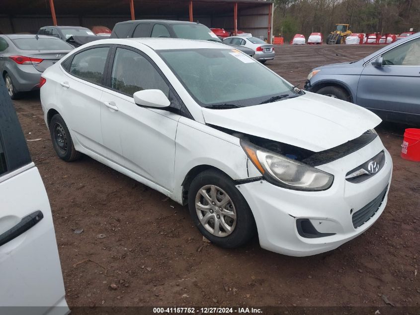 VIN KMHCT4AE3DU311728 2013 Hyundai Accent, Gls no.3